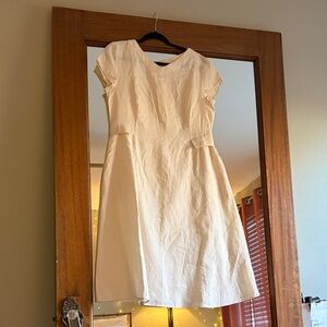 Chic Cream Midi Dress